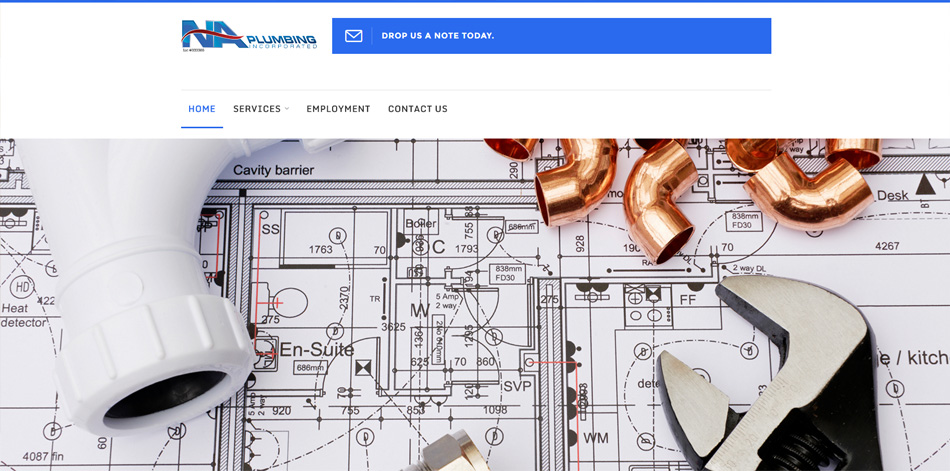 NA Plumbing website